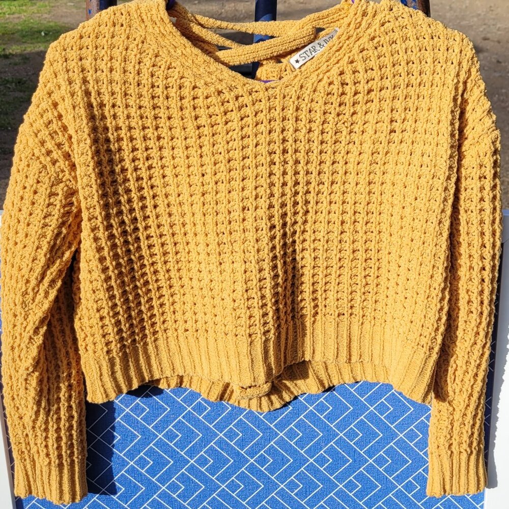 Star & Ivy cropped sweater